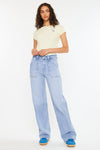 Astra High Rise Wide Leg Jeans - Official Kancan USA