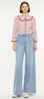 Deena High Rise Wide Leg Jeans - Official Kancan USA