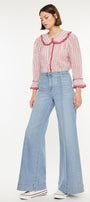 Deena High Rise Wide Leg Jeans - Official Kancan USA
