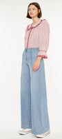 Deena High Rise Wide Leg Jeans - Official Kancan USA