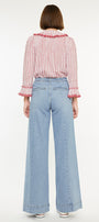 Deena High Rise Wide Leg Jeans - Official Kancan USA