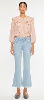Yasmine High Rise Cropped Flare - Official Kancan USA
