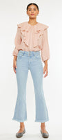 Yasmine High Rise Cropped Flare - Official Kancan USA