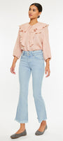 Yasmine High Rise Cropped Flare - Official Kancan USA