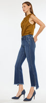 Reba High Rise Cropped Flare Jeans - Official Kancan USA