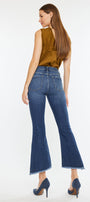 Reba High Rise Cropped Flare Jeans - Official Kancan USA