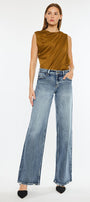 Venice Mid Rise Wide Leg Jeans - Official Kancan USA