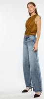 Venice Mid Rise Wide Leg Jeans - Official Kancan USA