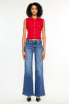 Ita Mid Rise Wide Flare Jeans (Petite) - Official Kancan USA