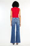 Ita Mid Rise Wide Flare Jeans (Petite) - Official Kancan USA