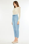 Dottie Ultra High Rise Paper Bag Slouch Fit Jeans - Official Kancan USA