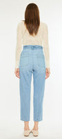 Dottie Ultra High Rise Paper Bag Slouch Fit Jeans - Official Kancan USA