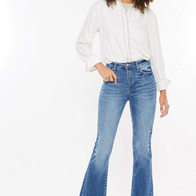 Eileen High Rise Bootcut Jeans - Official Kancan USA