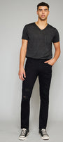 Henry Black Distressed Regular Skinny - Official Kancan USA