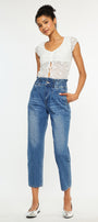 Shirley Ultra High Rise Mom Jeans - Official Kancan USA