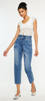 Shirley Ultra High Rise Mom Jeans - Official Kancan USA
