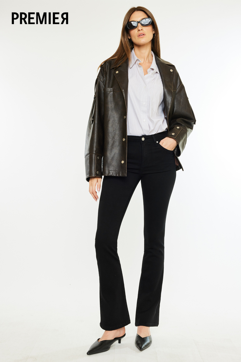 Kensie Premier High Rise Bootcut Jeans - Official Kancan USA