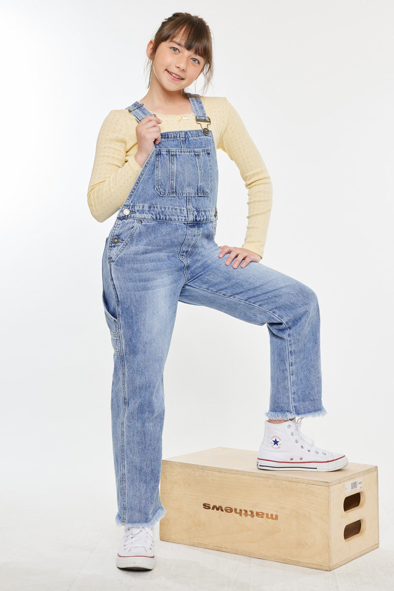 Cordelia Relaxed Kids Overall | KanCan Denim – Kancan USA