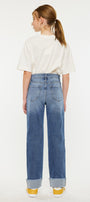 Nia High Rise Kid Straight Jeans - Official Kancan USA