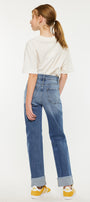 Nia High Rise Kid Straight Jeans - Official Kancan USA