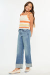 Leslie High Rise Kids Crop Wide Leg - Official Kancan USA