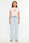 Kassie High Rise Kids Crop Wide Leg - Official Kancan USA