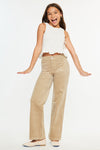 Sullie Ultra High Rise Wide Leg Kid Jeans - Official Kancan USA