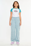 Inez High Rise Kids Relaxed Cargo Pants - Official Kancan USA