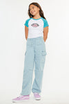 Inez High Rise Kids Relaxed Cargo Pants - Official Kancan USA