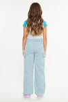 Inez High Rise Kids Relaxed Cargo Pants - Official Kancan USA