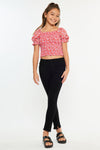 Rachell High Rise Ankle Skinny Kid Jeans - Official Kancan USA
