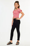 Rachell High Rise Ankle Skinny Kid Jeans - Official Kancan USA