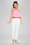 Rocket High Rise Ankle Skinny Kid Jeans - Official Kancan USA