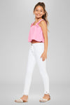 Rocket High Rise Ankle Skinny Kid Jeans - Official Kancan USA