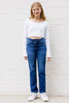 Milly Mid Rise Straight - Official Kancan USA