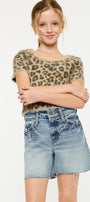 Junie High Rise Kids Shorts - Official Kancan USA