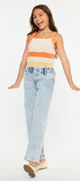 Rubi High Rise Wide Leg Kids Jeans - Official Kancan USA