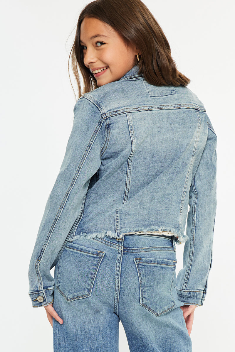 Abby Kids Denim Jacket - Official Kancan USA