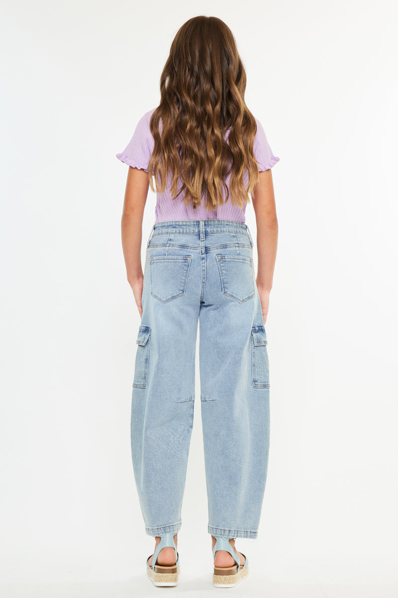 Trinity Low Slung Horseshoe Kids Jeans - Official Kancan USA