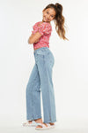 Aurora High Rise Wide Leg Kid Jeans - Official Kancan USA