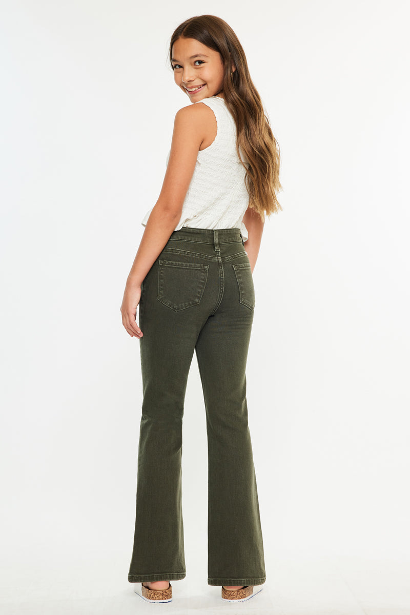 High Rise Flare Kids Jeans - Official Kancan USA