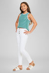 Jorja High Rise Ankle Skinny Kid Jeans - Official Kancan USA