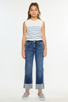 Gisela Mid Rise Kids Cropped Straight - Official Kancan USA