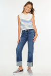 Gisela Mid Rise Kids Cropped Straight - Official Kancan USA