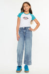 Nellie High Rise Kids Crop Wide Leg - Official Kancan USA