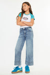 Nellie High Rise Kids Crop Wide Leg - Official Kancan USA