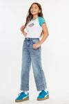 Nellie High Rise Kids Crop Wide Leg - Official Kancan USA