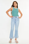 Beth High Rise Cropped Bootcut Kid Jeans - Official Kancan USA