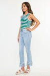Beth High Rise Cropped Bootcut Kid Jeans - Official Kancan USA