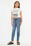 Pomey High Rise Ankle Skinny Kid Jeans - Official Kancan USA